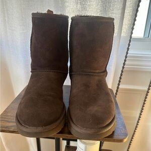 UGG Chocolate Suede Boots